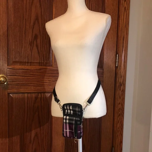 Purple and Black Mini Bag - Picture 14 of 15